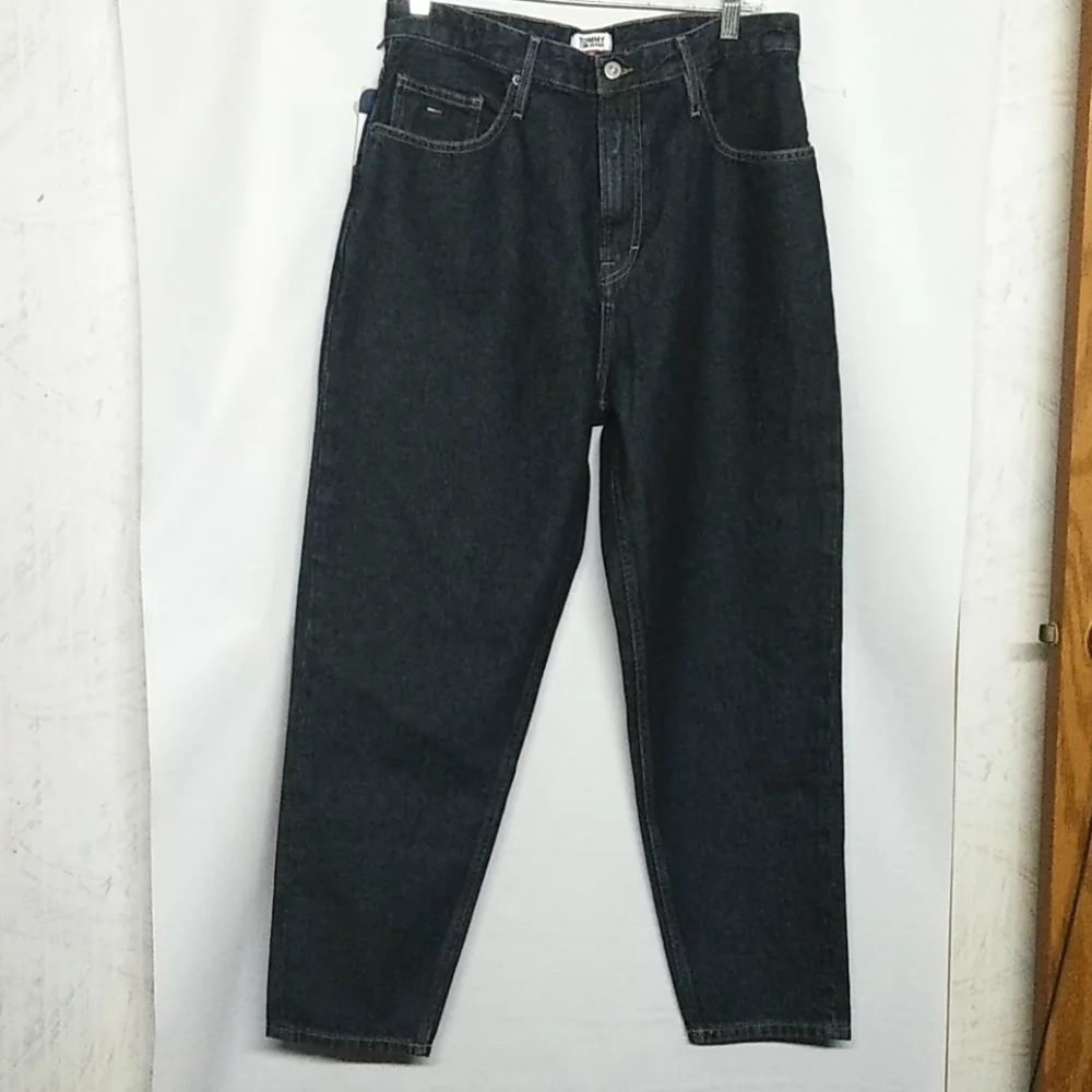 Tommy Hilfiger High Rise Tapered Recycle Jeans 32 X 28